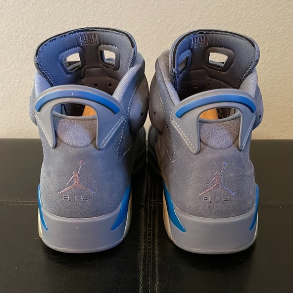 Size 9 Men’s Air Jordan 6 Retro Diffused Blue ‘Jimmy Butler’ - Picture 4 of 8